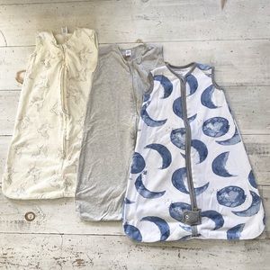 Organic cotton sleep sack bundle 0-6mo